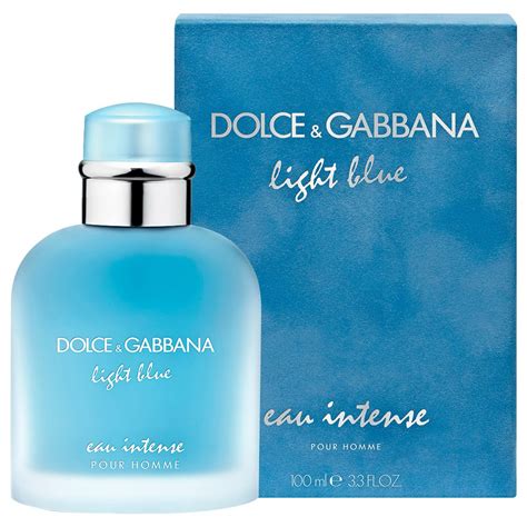 dolce gabbana light blue intense women's